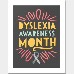 Dyslexia Awareness Month – October Posters and Art